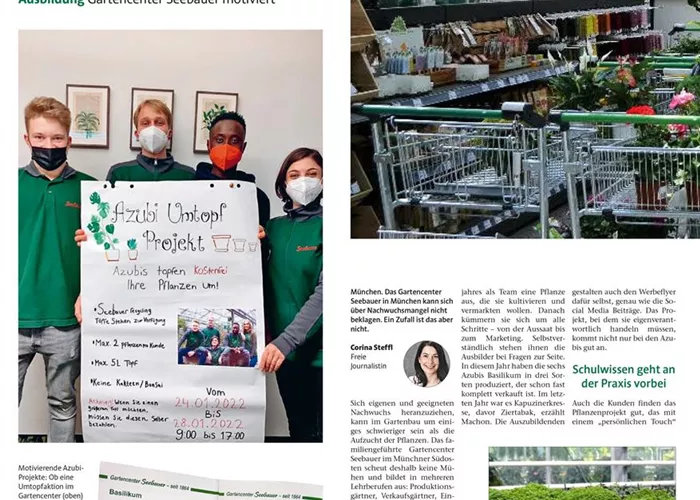 Artikel in der TASPO Gartenmarkt 28/2022